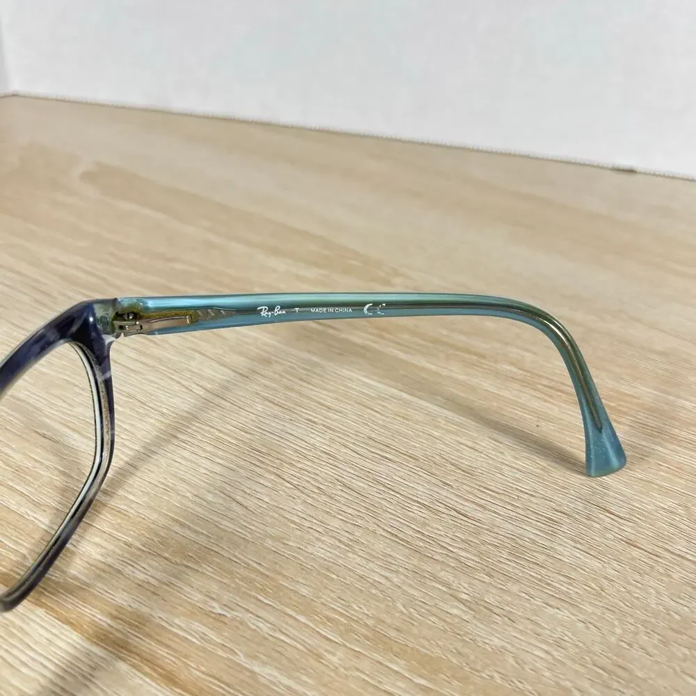Ray-Ban RB5298 5023 Eyeglasses Tortoise Shell Blue 53-17-135 PARTS ONLY